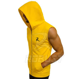 Breathable Tank Top <b>Men</b> Fashion Cotton Hip Hop Hooded <b>Vest</b> Sleeveless Tops Hoodie Casual Workout <b>Men</b> - Product Image 4