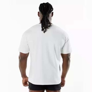 T-shirt en coton surdimensionné pour homme avec coupe ample-Parfait pour un usage quotidien décontracté et la mode Streetwear 2025 - Product Image 6