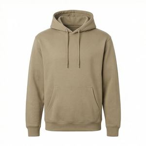 Men Winter Premium 100% Cotton <b>Thick</b> <b>Fleece</b> Blank Hoodie Rhinestone Digital Printing Sale Pullover Sweatshirt Customized Color - Product Image 1