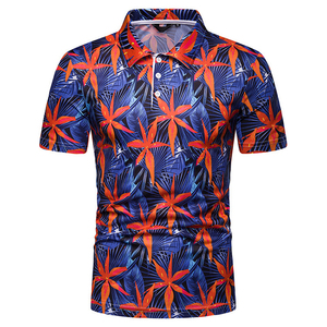 Polo de Golf personalizado, camiseta de secado rápido de algodón y poliéster, camiseta Polo en blanco por sublimación, camisetas Polo de talla grande para hombre - Product Image 1