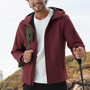 <b>Lightweight</b> Men's Vintage <b>Denim</b> Softshell Windbreaker <b>Jacket</b> Stand Collar Waterproof Eco-Friendly Custom Casual Sports Winter - Product Image 5