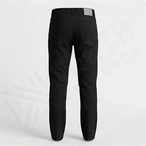 Wholesale Breathable Men Denim <b>Jeans</b> Trouser Pants Regular Fit Custom Durable Comfortable Fashionable Streetwear Bottom - Product Image 2