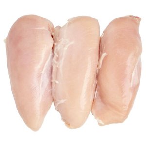 อกไก่แช่แข็งไร้กระดูก/ไร้ผิวอกไก่ฮาลาลสำหรับขายในกล่อง (10กิโลกรัม)