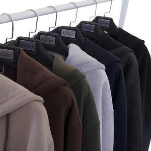 Ropa deportiva de marca personalizable para hombre, jersey con capucha y cremallera, diseño sólido de secado rápido, bolsillo de tela tejida, temporada de otoño de Turquía - Product Image 1