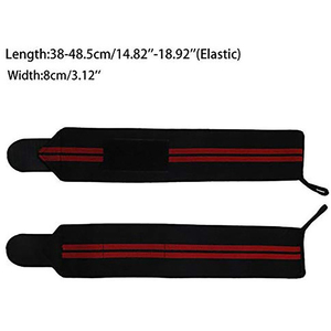 Muñequera transpirable ajustable para entrenamiento, banda de compresión para el sudor para hombres y mujeres, soporte cómodo para entrenamientos - Product Image 3