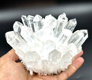 Grappe de Cristal de Quartz Clair Naturel Spécimen Minéral Décoration Maison Collection Cluster par ALIF CRYSTAL ET AGATE - Product Image 5