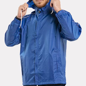 Chaquetas de hombre personalizadas, diseño duradero de tela transpirable directo de fábrica OEM ODM para entrenamiento al aire libre - Product Image 1