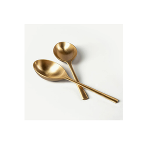 Stainless Steel & Brass Soup Spoon With <b>Copper</b> Antique for <b>Kitchen</b> High Quality Tableware Dinner Serving Use - Product Image 6