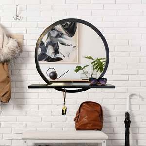 Miroir de coiffeur mural de haute qualité Design moderne fabricant indien pour la décoration de salon - Product Image 1