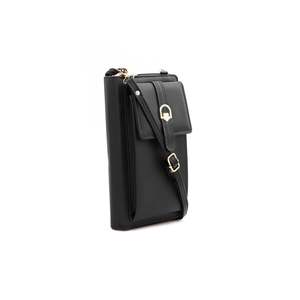 Pochette de sac à chaussures décontractée noire modèle P70793 - Product Image 2