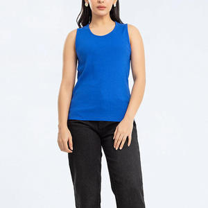 Débardeur de gymnastique pour femmes Tissu léger et extensible pour la course Yoga Training Sports and Comfortable Daily Jogging Wear Apparel - Product Image 2
