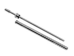 Tubos de succión de diagnóstico quirúrgico manual CE Frazier 8 piezas. Base de Implante de Instrumento MOL Estándar de Seguridad de Instrumentos Quirúrgicos - Product Image 2