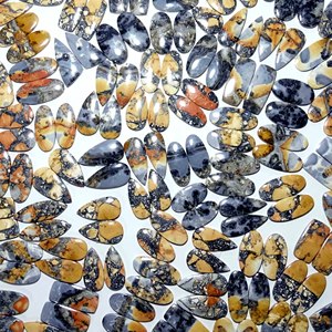 Lote de Gemas Sueltas de Jaspe Maligano, Gemas Pulidas a Mano, Cabujones de Jaspe Maligano Raros para Suministros de Joyería - Product Image 5