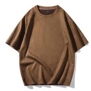 Personalizado 230gsm 280gsm 300gsm 320gsm hombres camisetas de peso pesado de gran tamaño Drop Shoulder algodón poliéster personalizado camisetas de los hombres - Product Image 5