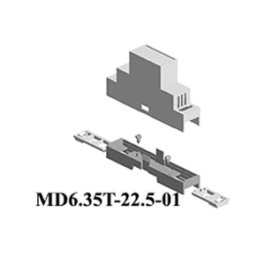 Boîtiers de rail Din modulaires personnalisés du fournisseur indien MD6.35T-22.5 boîte de contrôle de l'électronique et des instruments en plastique ABS - Product Image 5
