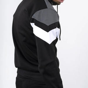 Survêtement de printemps de haute qualité pour hommes, survêtement avec logo personnalisé et cordon de serrage, vêtements de jogging, tenue XL, grande taille en éponge - Product Image 6