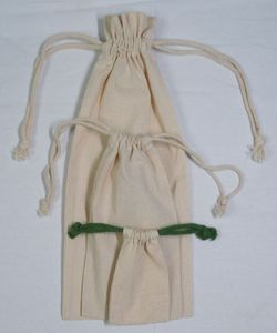Custom Eco-Friendly 100% Organic Muslin Cotton Pouch <b>Bag</b> <b>Small</b> White Calico Cloth <b>Canvas</b> Drawstring <b>Bag</b> Logo Promotional <b>Bags</b> - Product Image 1