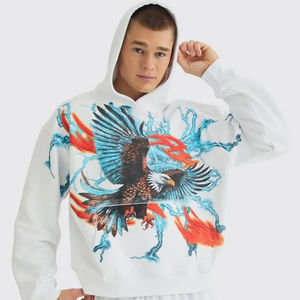 Survêtement imprimé personnalisé Survêtement Survêtement Formation Hommes 100% coton Deux Pièces Ensemble Survêtement Jogging Costume pour Hommes 2025 - Product Image 5