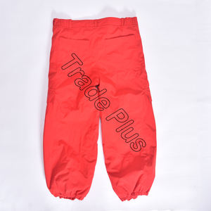 Pantalones de esquí rojos para clima frío más vendidos Diseño de carga de nieve impermeable con bucles de cinturón Bolsillo funcional y dobladillo de ajuste - Product Image 2