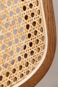 Elegante Silla de comedor de madera moderna con diseño duradero, altura ajustable personalizable para uso en apartamentos y villas - Product Image 4