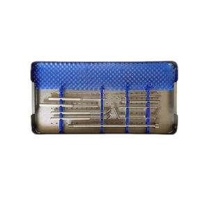 Ensemble d'instruments chirurgicaux vétérinaires pour chien Prothèse totale de l'articulation de la hanche Implants orthopédiques Pédicule Utilisation d'instruments à ongles élastiques - Product Image 4