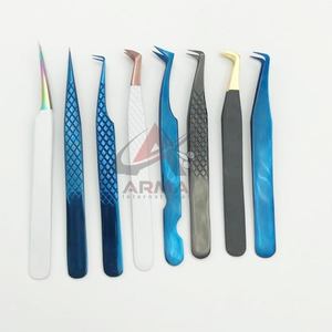 แหนบต่อขนตาแบบเหล็กใช้ต่อขนตาปลอมมีเส้นใยออกแบบได้ตามที่ต้องการ - Product Image 5