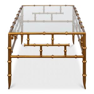 Mesa de Centro de Metal y Vidrio de Diseño Moderno, Ecológica, de la Mejor Calidad, Tamaño Personalizado, para Sala de Estar, Dormitorio, Decorativa - Product Image 4