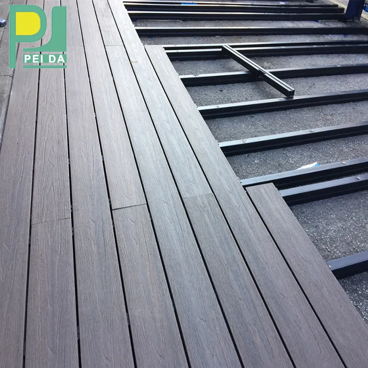 Foshan High Quality Interlock Outdoor Deck Tile Engineered Floor Panel Board