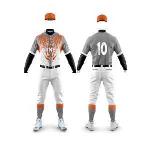 Ensemble de maillot de baseball et de softball respirant de haute qualité, uniforme personnalisé, vêtements de sport en sublimation, pantalon pour hommes - Product Image 4
