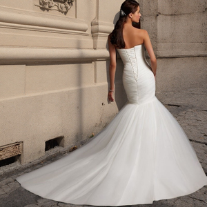 <span class=keywords><strong>Robe</strong></span> <span class=keywords><strong>de</strong></span> soirée <span class=keywords><strong>de</strong></span> mariage blanche élégante pour femmes Noble minceur <span class=keywords><strong>robe</strong></span> sociale courte disponible en grandes tailles - Product Image 6