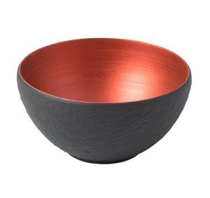 hand <b>embossed</b> copper serving bowl perfect for wedding gift sets traditional arrangements or vintage style kitchen displays - Product Image 2