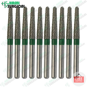 Fraise dentaire manuelle Hasni Surgical BH-4034 en acier inoxydable de qualité allemande, matériaux diamantés, approuvée CE ISO - Product Image 3