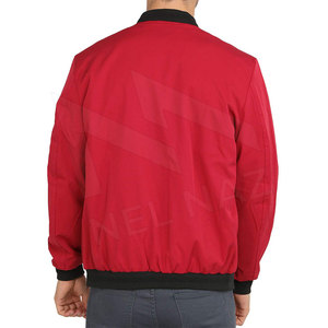 Veste d'hiver pour hommes style High Street Bomber en toile de haute qualité sur mesure avec col montant grande taille manches longues respirant - Product Image 2