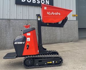 รถตักตีนตะขาบขนาดเล็ก Kubota KC70HD-4 รถดัมพ์ตีนตะขาบ รถตักหน้า สำหรับงานเกษตรและก่อสร้าง - Product Image 1