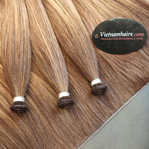 Extensiones competitivas de pelo humano virgen vietnamita Genius Weft 2025 de la mejor calidad con cutícula completa al por mayor 100% - Product Image 1