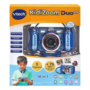 Cámara Infantil Compacta KIDIZOOM Duo DX 5Mpx Azul con Cable de 80 cm, Modelo 520007 - Product Image 2