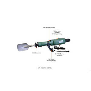 Martillo Demoledor Eléctrico Industrial con Puntas de Cincel Puntiagudo y Plano, Alimentado por Batería, Garantía de 90 Días - Product Image 3