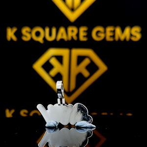 Pendentif Hip Hop Lettre Personnalisée pour Homme Bijoux de Glace Moissanite avec Votre Lettre pour Enfants - Product Image 2