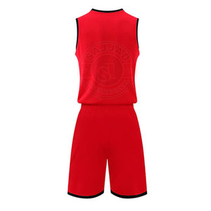 Créez votre propre nom et numéro Logo uniforme de basket-ball uniforme de basket-ball de couleur unie - Product Image 2