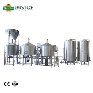 Équipement de <span class=keywords><strong>brassage</strong></span> commercial automatique personnalisé avec cuve sous pression de 2000L-3000L de capacité, en acier inoxydable SUS304, installation sur <span class=keywords><strong>site</strong></span> - Product Image 1