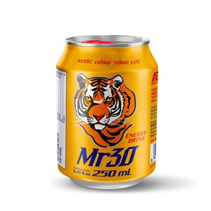 Bebida energética MR30 personalizable de 250ml en latas de alta calidad OEM Etiqueta Privada bebida de carbonato caja de embalaje de Vietnam para - Product Image 2