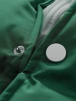 Blouson d'hiver décontracté pour homme, coupe-vent chaud, grande taille, personnalisable avec broderie, à capuche, matelassé, zippé et boutonné, style bomber, vente en gros