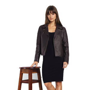 Chaqueta de piel auténtica personalizada para Mujer | Ropa de abrigo elegante para Mujer | Abrigo de moda ajustado | OEM ODM Proveedor al por mayor - Product Image 2