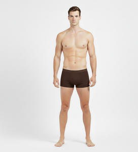 Earth Tone Brown <b>Men</b> Cotton Briefs Soft Stretch Breathable Comfortable Regular Daily Wear Apparel - Product Image 1