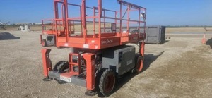 2021 SJ6826 RT Scissor Lift High Performance Construction Equipment Export Ready - Product Image 2