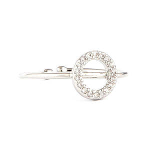 Bague alphabet pour femme - Argent - Argent - Product Image 1