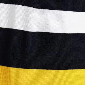 Logotipo personalizado de alta calidad 1/4 cremallera sublimación de punto 180 Gsm algodón transpirable para camisa Golf desgaste cuello hombres al aire libre - Product Image 5