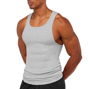 Débardeur de sport et yoga personnalisé en tissu 90 % Spandex 10 % Nylon de haute qualité, coupe ajustée pour musculation et bodybuilding - Product Image 2