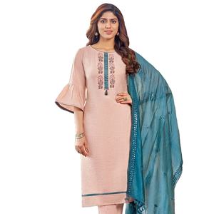 Kurtis fantaisie en viscose et soie avec broderie pour la vente en gros - Product Image 2