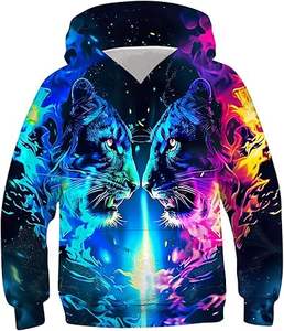 Sudaderas con Capucha Bordadas con Estampado 3D para Hombre, Moda Otoño Invierno 2025, Venta al Por Mayor con MOQ Bajo - Product Image 6